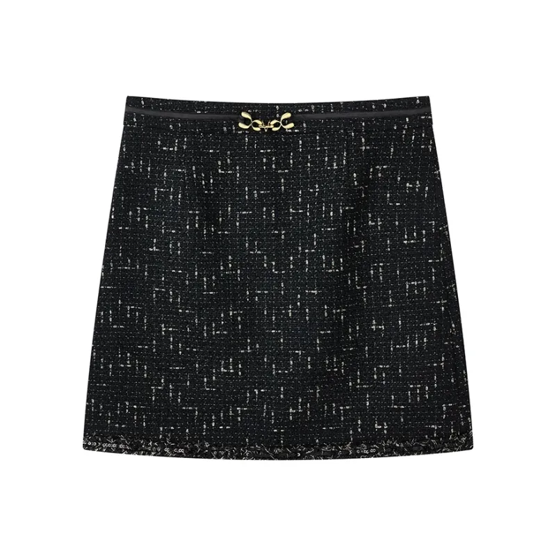 Yu Qianwen Casual Short Skirts Women's-0