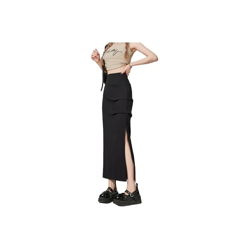 Enhanced Casual Long Skirts Women's-0