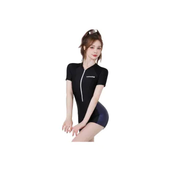 Youyou One Piece Swimsuits Women's Black