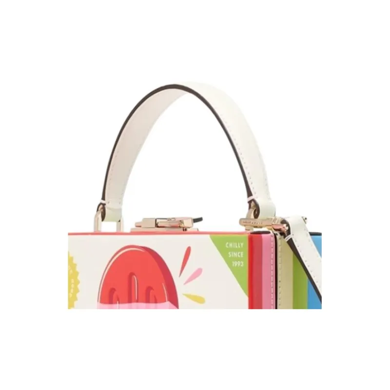 Kate Spade Cow Leather Tote Bag, Shopping Bag, Shoulder Bag, Handbag Trumpets Women's Multicolor-4