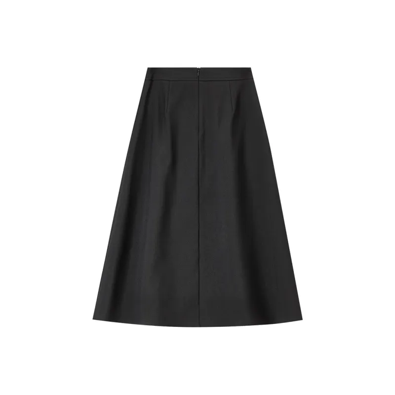 SENTUBILA Casual Long Skirt Women's-18