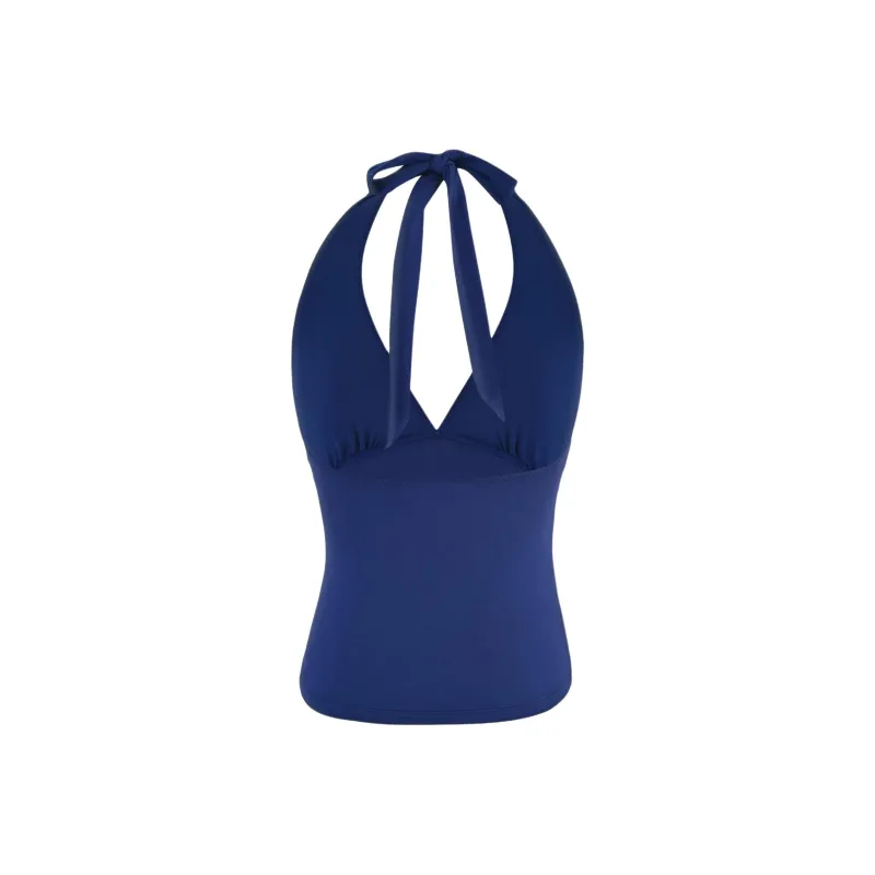 Tiger Mist Tank Tops Women's Blue-1