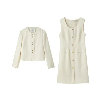 SENTUBILA Skirt Set Women's Ecru