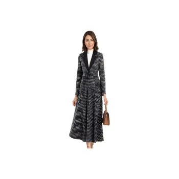 Mapping Skirt Set Women's Plaid