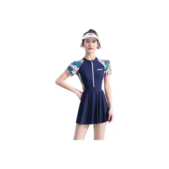 Youyou One-Piece Swimsuits Women's Navy Blue