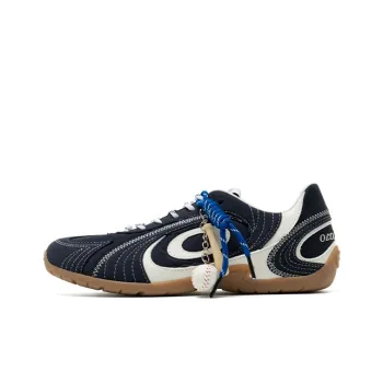 OLD ORDER Breathable And Slip Resistant Low Top Casual Shoes Unisex Marine Blue White