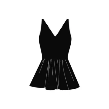 TOSWIM Swim Dresses & Skirts Women's Pearl Black Dress