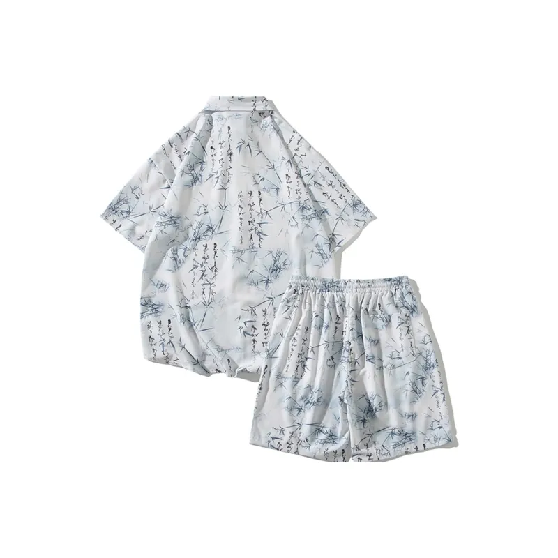 Fakeyoung Shirt Matching Set Unisex-1