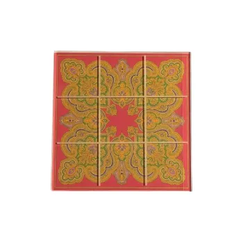 ETRO Mandala Tic Tac Toe Game Board Games