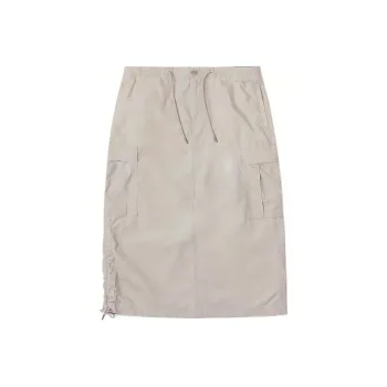 Converse Long Woven Cargo Skirt