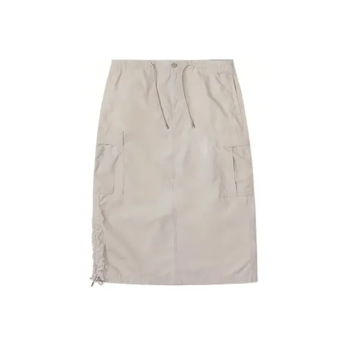 Converse Long Woven Cargo Skirt