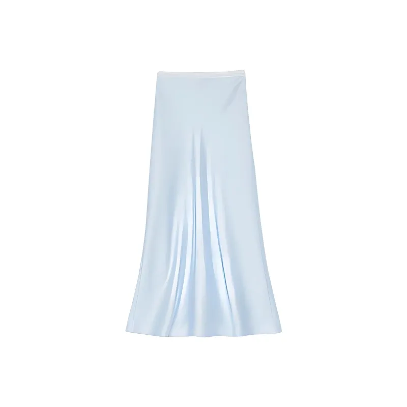 Sandro Casual Long Skirts Women's Blue-0