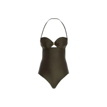 Zimmermann Laurel Halterneck Swimsuit