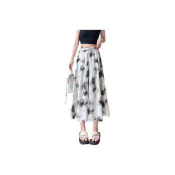 SITOL Casual Short Skirts Women's White