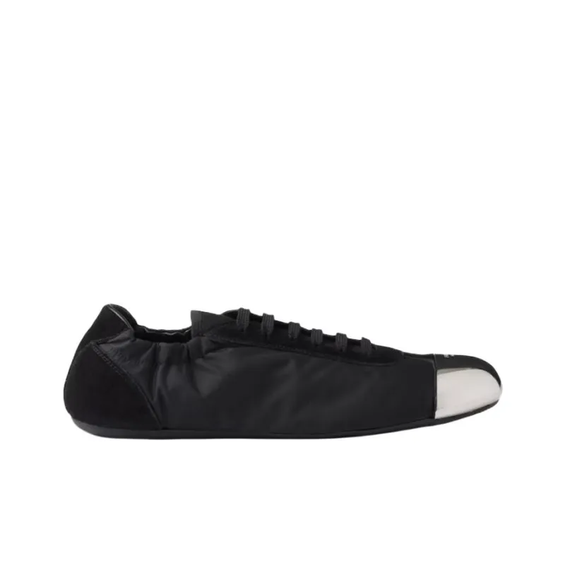 PRADA Collapse Low Top Casual Shoes Women's Black-1