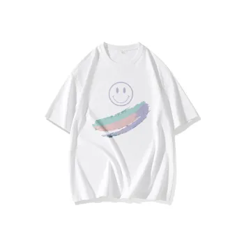 FAIRWHALE Drop Shoulder Sleeve T Shirt Women's