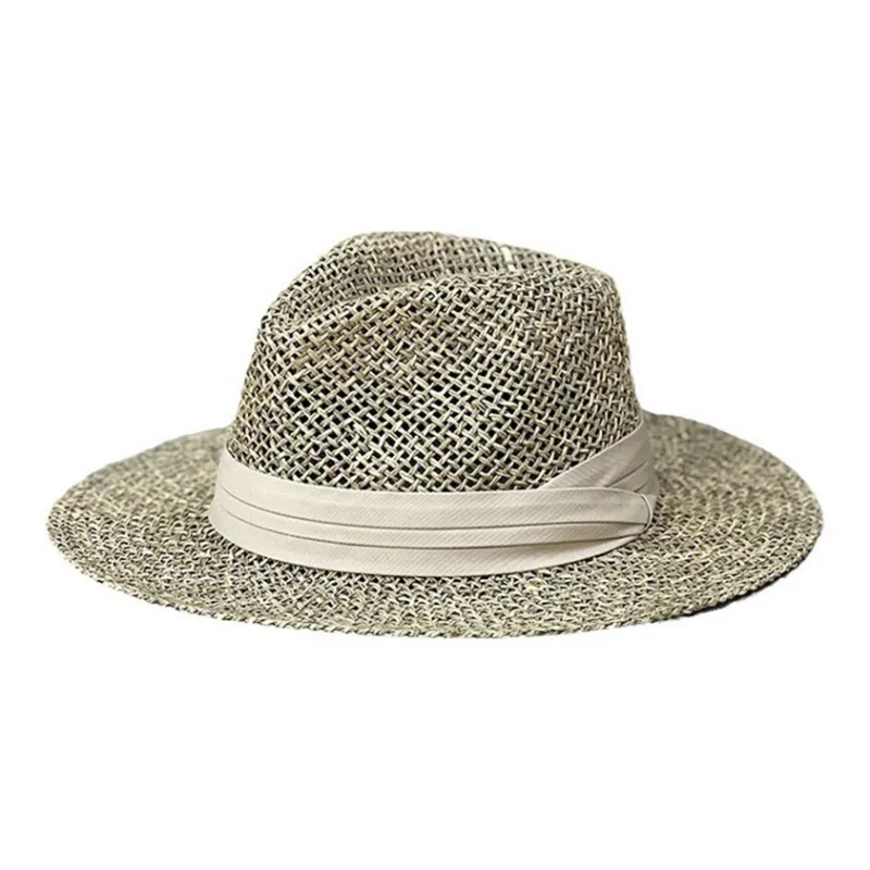 MUSTKOO Straw Woven Sun Protection Hats Unisex-5