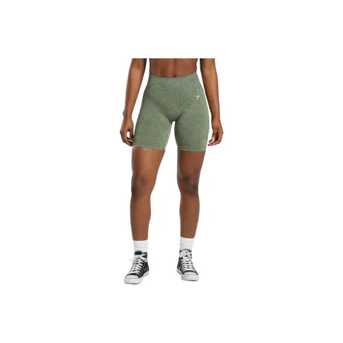 GYMSHARK SAFARI Sports Shorts Women's Jade Green