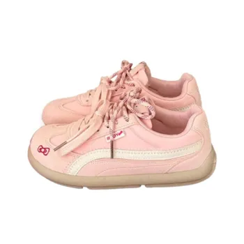 CHERRY&KALIKA Slip Resistant, Abrasion Resistant, Breathable, Lightweight Low Top Casual Shoes Women's Strawberry Pink