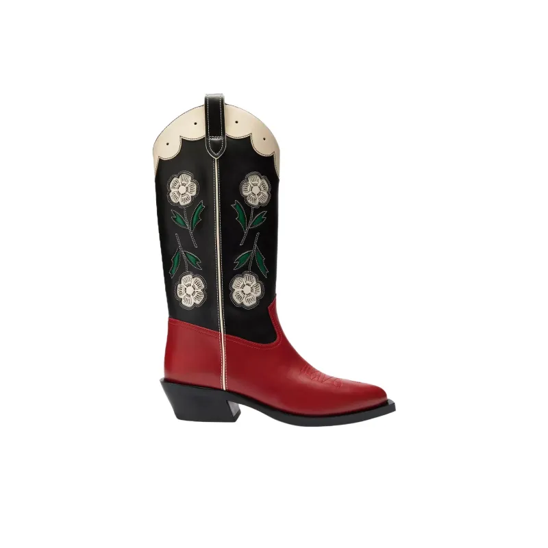 COACH Aria Ankle Boots 5cm Women's Black-1