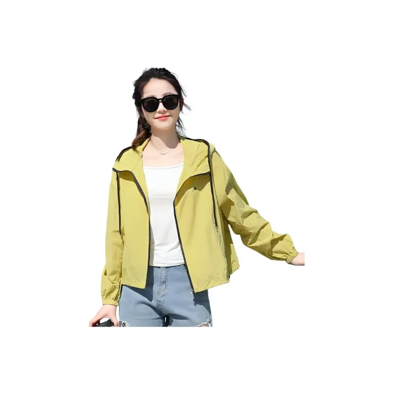 Mu Xiao Xin Cropped Coat Women's-9