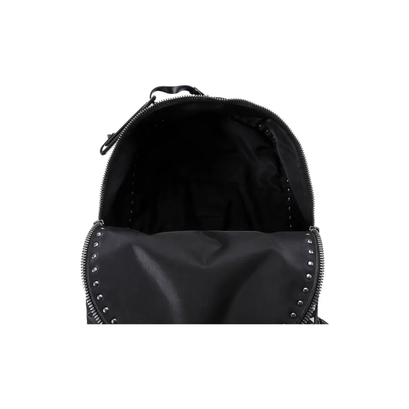 Valentino GARAVANI Leather Backpack Men's Black-5
