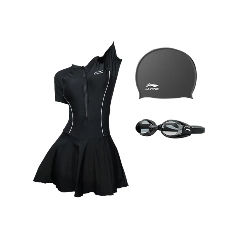 LiNing One piece Swimsuit Women's-4