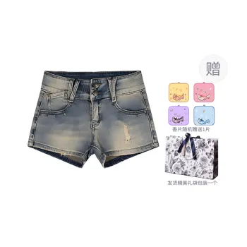 ETSE Denim Shorts Women's Vintage Blue