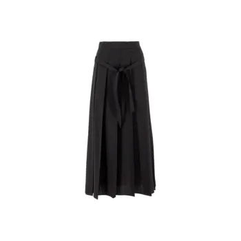 Fabiana Filippi Strap Detailed Pleated Midi Skirt