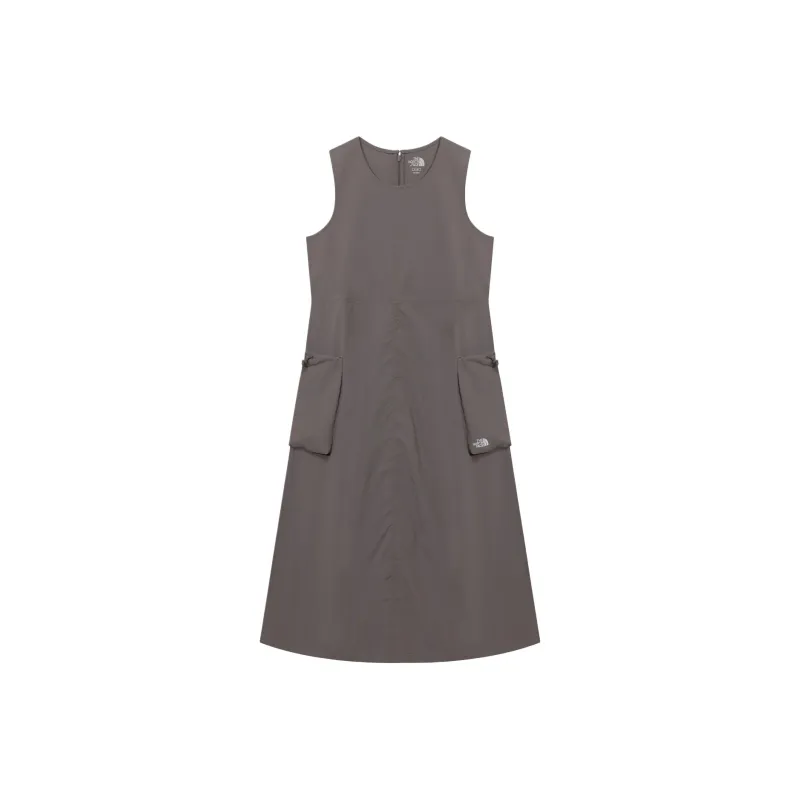 THE NORTH FACE Sleeveless Dress Women's Beige Brown-0