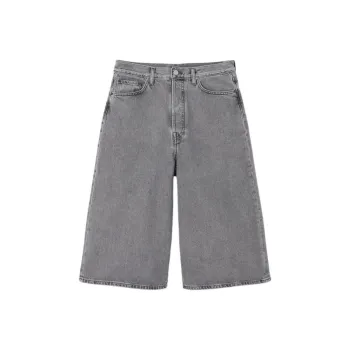 COS Denim Shorts Women's Washed Gray