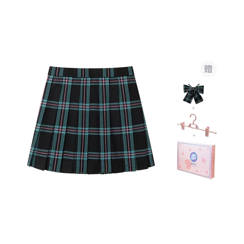 Tokyo Season Casual Short Skirts Women's Gift Box Set Dull Blue-0