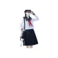Long-Sleeved Top+Skirt Set (Includes Red Triangle Scarf)