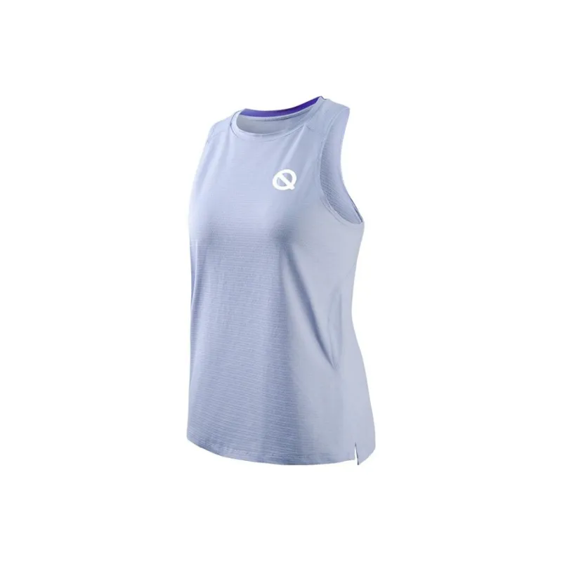 Qinkung Sport Vests Women's Misty Blue-0