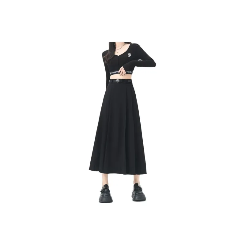 Concubine Zhu Casual Long Skirt Women's-0