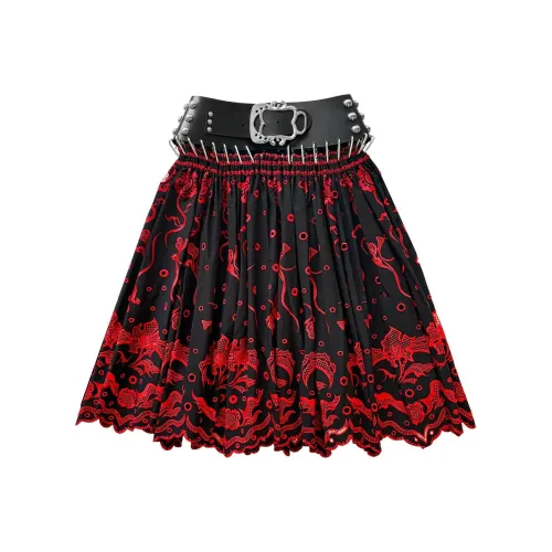 CHOPOVA LOWENA Ida Carabiner Midi Skirt