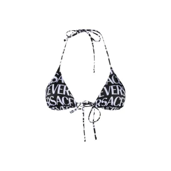 VERSACE Print Bikini 'Black/White'