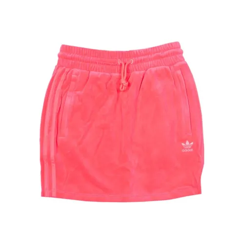 Adidas Originals JEREMY SCOTT FW24 Casual Short Skirts Women's Pink