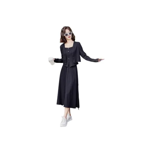 La Chapelle Two Piece Skirt Sets Women's