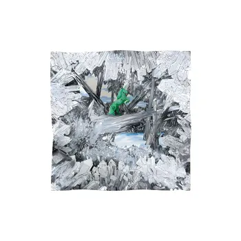 HERMES Silk Scarves Women's Gray