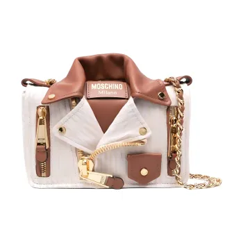 MOSCHINO Biker Shoulder Bag