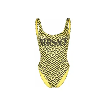 VERSACE One-Piece Swimsuits Women's Yellow