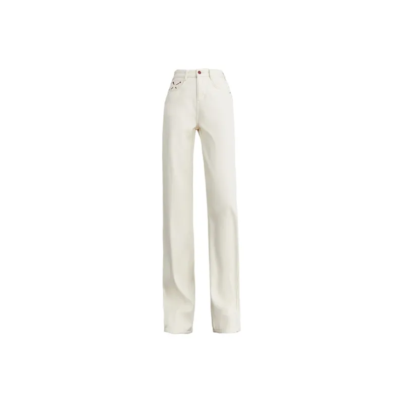 DPLAY Jeans Women's Creamy Apricot-0
