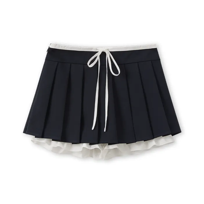 Kirsh Casual Short Skirts Women's Navy Blue-0