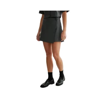NASTY GAL Tailored Mini Skirt Casual Short Skirts Women's Gray