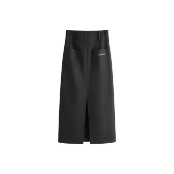 Cypress House Casual Long Skirts Women's Black