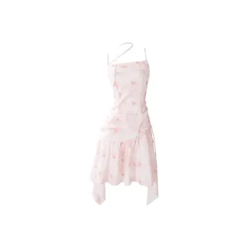 Unifree Slip Dresses Women's Pink
