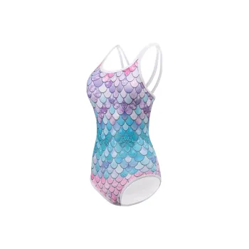 ZOKE One Piece Swimsuits Women's Dazzling Pink Purple