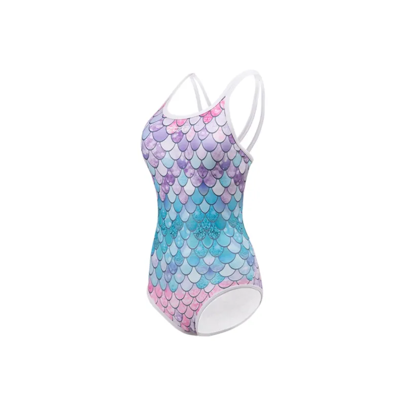ZOKE One Piece Swimsuits Women's Dazzling Pink Purple-0