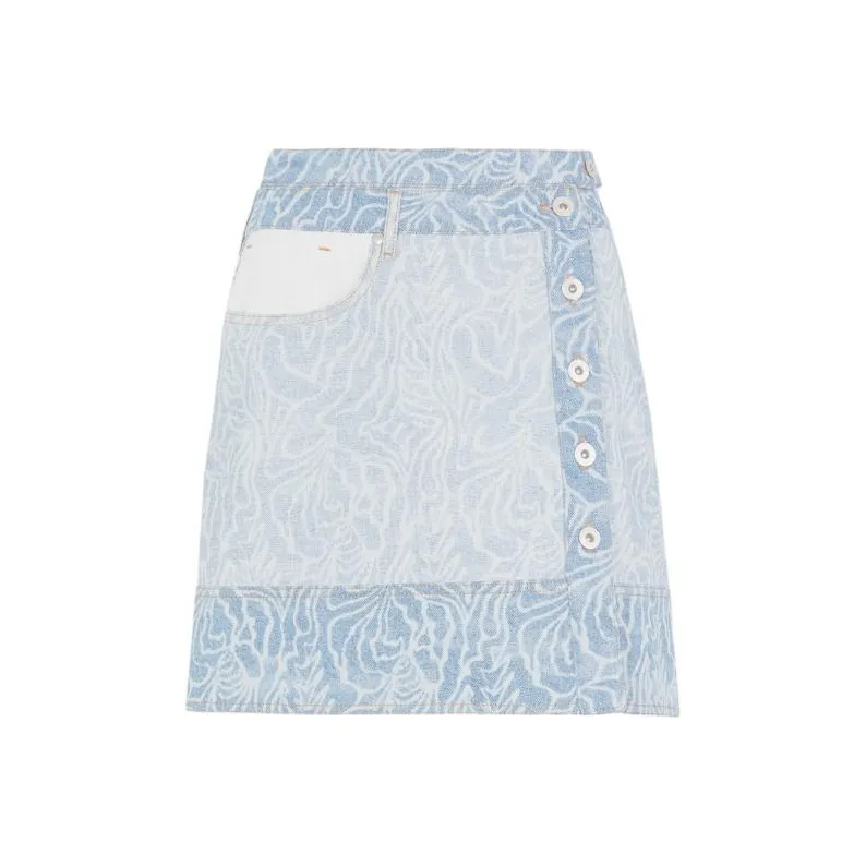 SONIA RYKIEL SS24 Denim Shorts Women's Blue-0